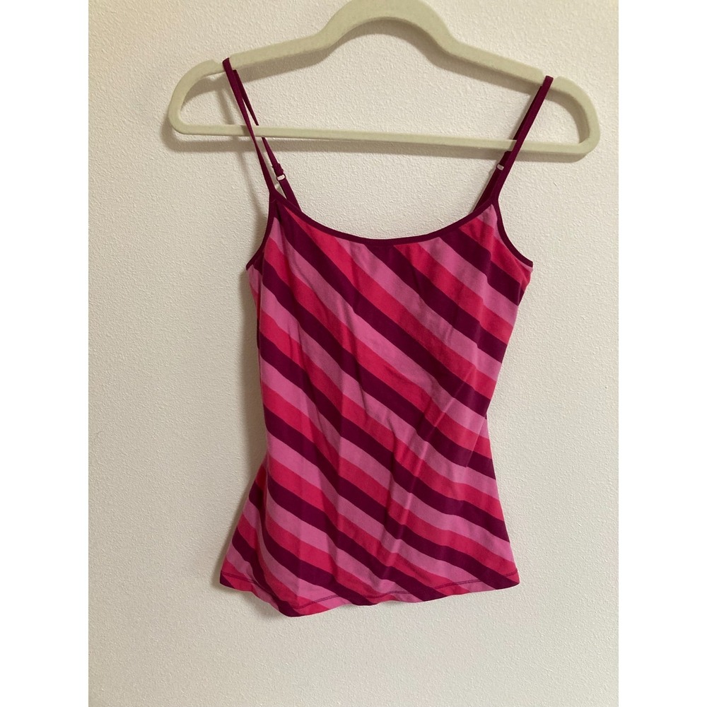 Express Sexy Basic Bra Cami Size Small Pink Striped